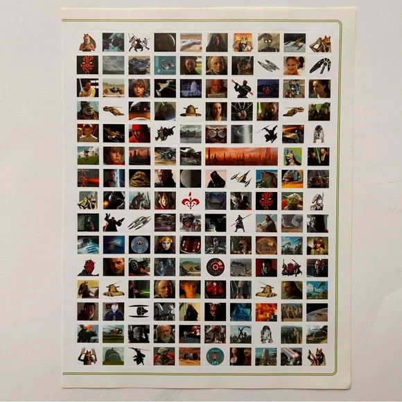 Star Wars Sticker Sheets - Character & Scene Set - Picture 3 of 3